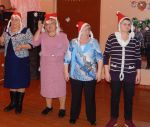 Новогодняя ёлка для пенсионеров села Николо-Корма