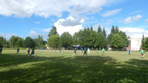 футбольный матч между командами с.Никольское